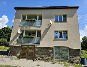 Zateplení fasády bytového domu